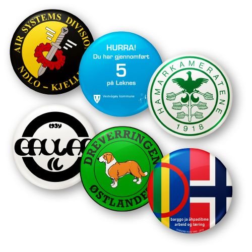 Buttons, rund
